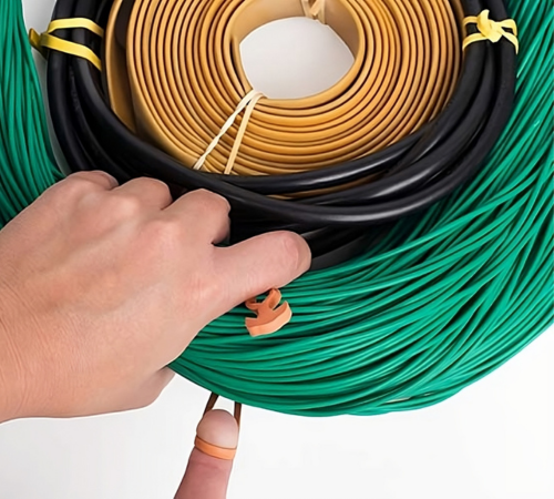 Imagen de Élastique industrielle en forme d'ancre: l'outil clé de l'industrie du câblage automobile