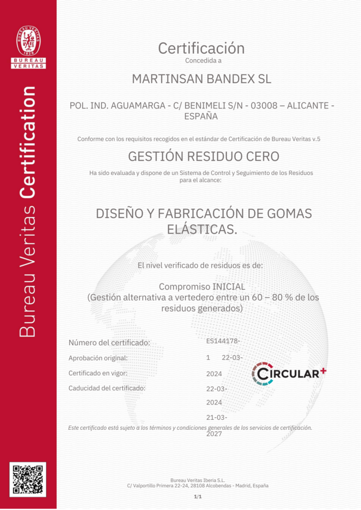 Certificación Residuo Cero - Certificación Zero Waste | Bandex