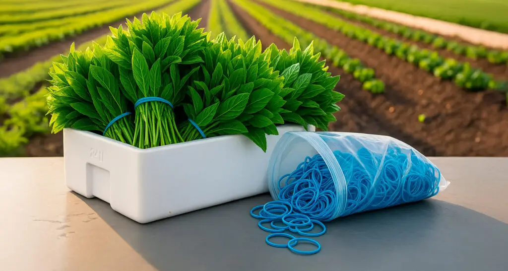 Bandex | Elastici per la Legatura in Mazzi di Erbe Aromatiche, Fresche e Essiccate